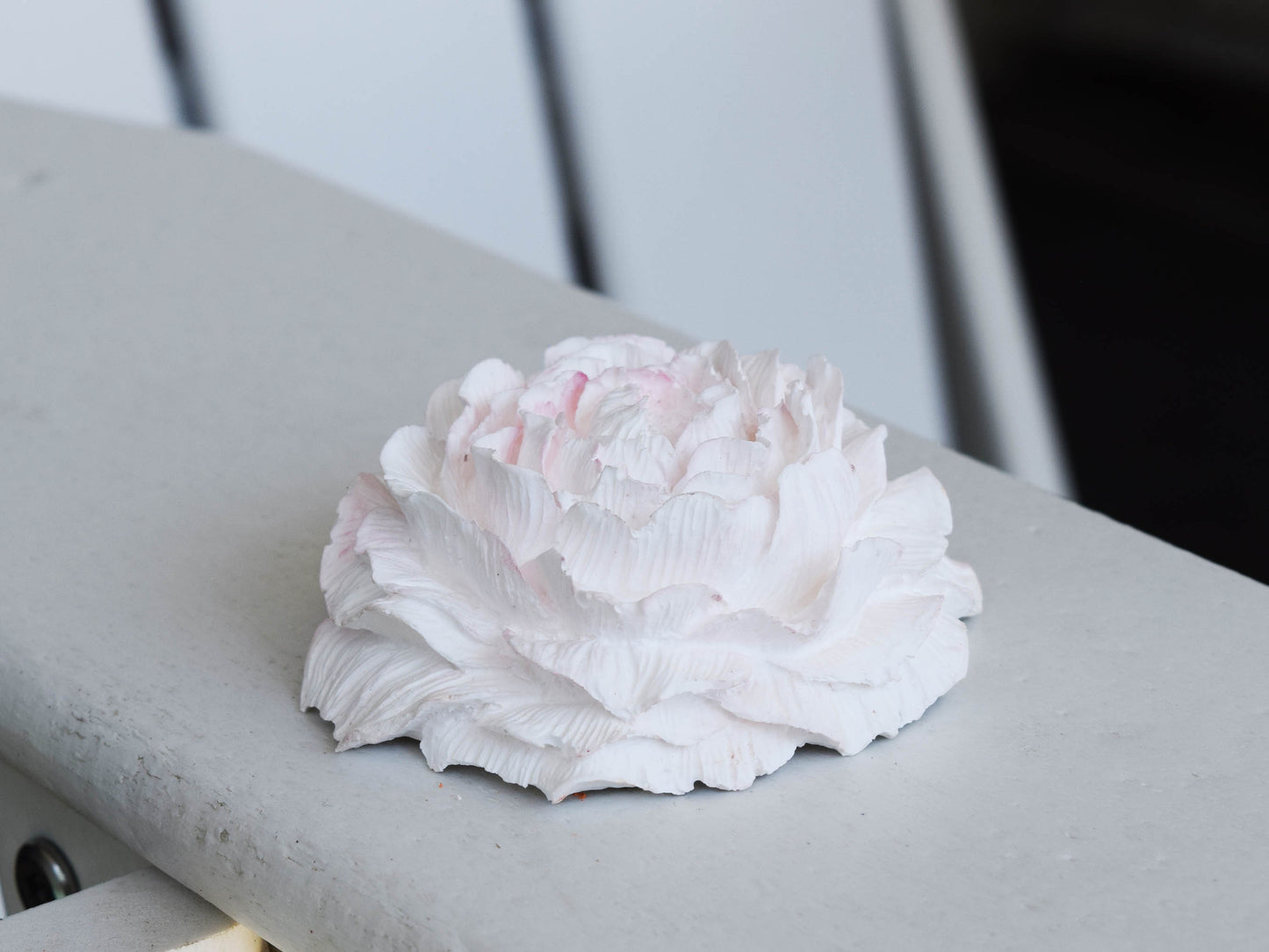 Holiday 3D Peony Plaster Fragrance Freshener Diffuser Exquisite Floral Aromatherapy Decor Gift, Home Decoration,Gift